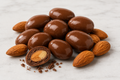 Almendras con Chocolate